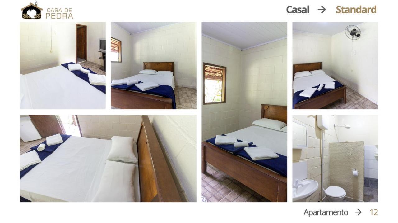 Pousada Casa De Pedra 伊波兰加 外观 照片