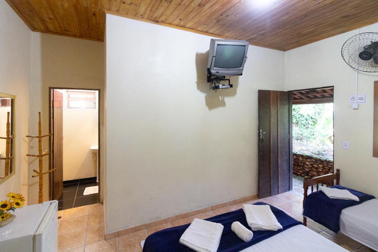 Pousada Casa De Pedra 伊波兰加 外观 照片